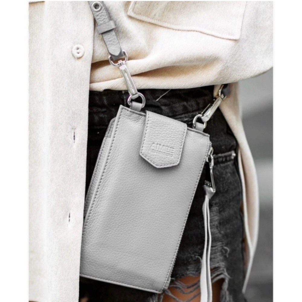 AIMEE KESTENBERG “Out of Office” Phone Crossbody Bag Light blue